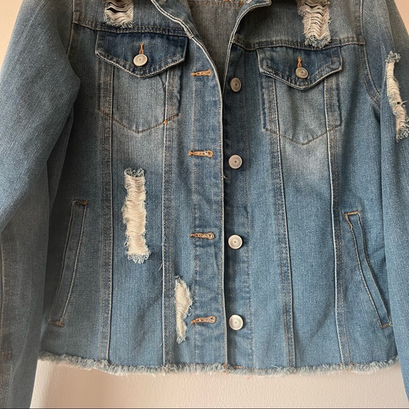 Ci Sono Denim Jean Jacket Size Small - Picture 8 of 9